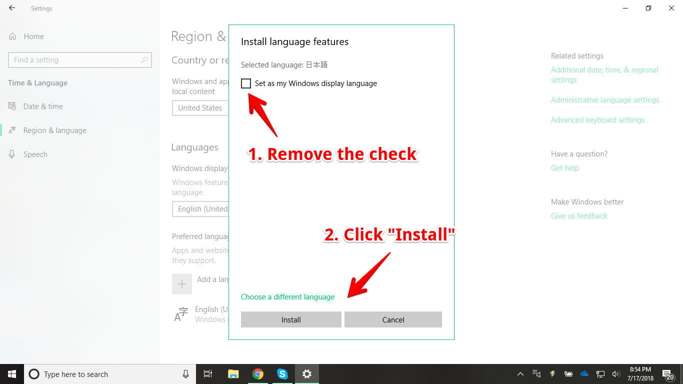 How to Change Keyboard Language (Japanese) KAZELAB